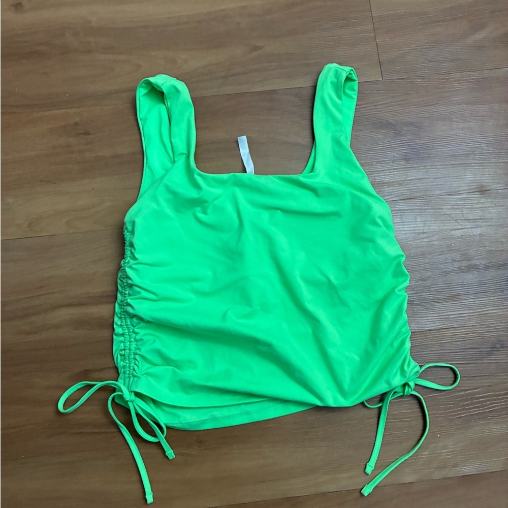 Fabletics Bright Green Tank Top Size L